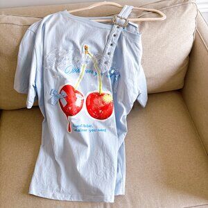 BRAND NEW CUTE SHIRT, ONE SIZED